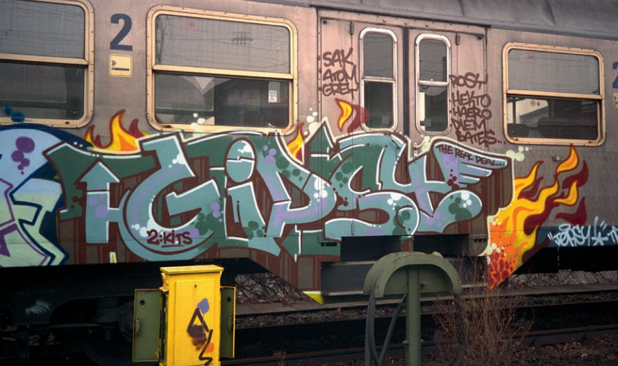 GIPSY Main-Neckar-Gebiet | 1996 | Spraylack auf Stahl