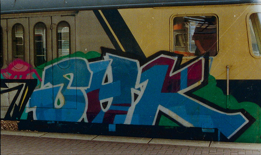 SAK Ruhrgebiet | Anfang 90er | Spraylack auf Stahl