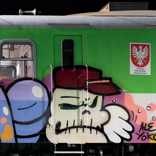 VINO | Poland | Spray paint on steel