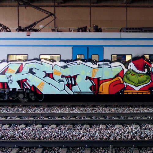 KEFF | Sweden | Spray paint on steel
