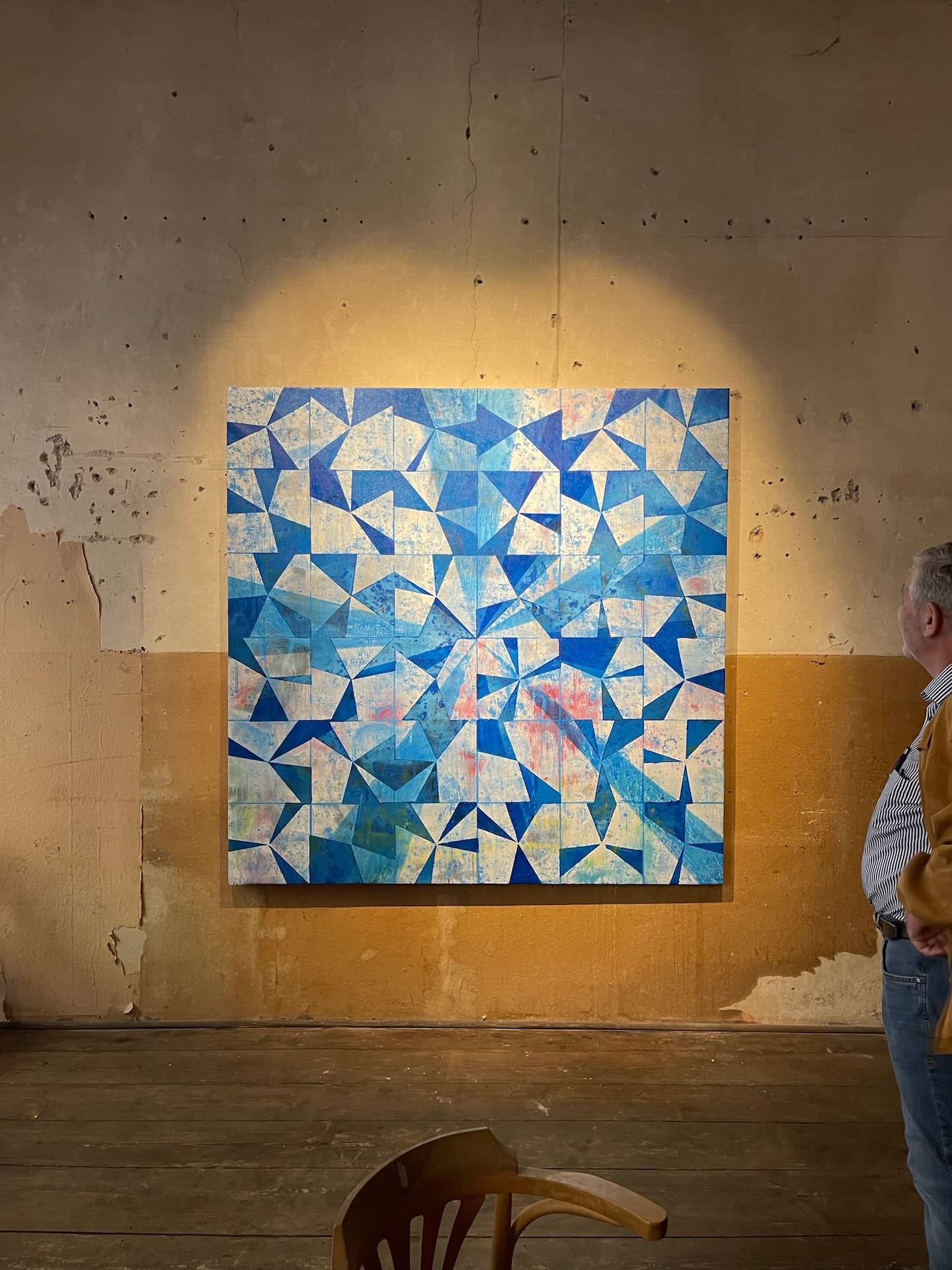 Jacob Traxlmayr - Kristall | 180 x 180 cm | Lack, Acryl auf Leinwand