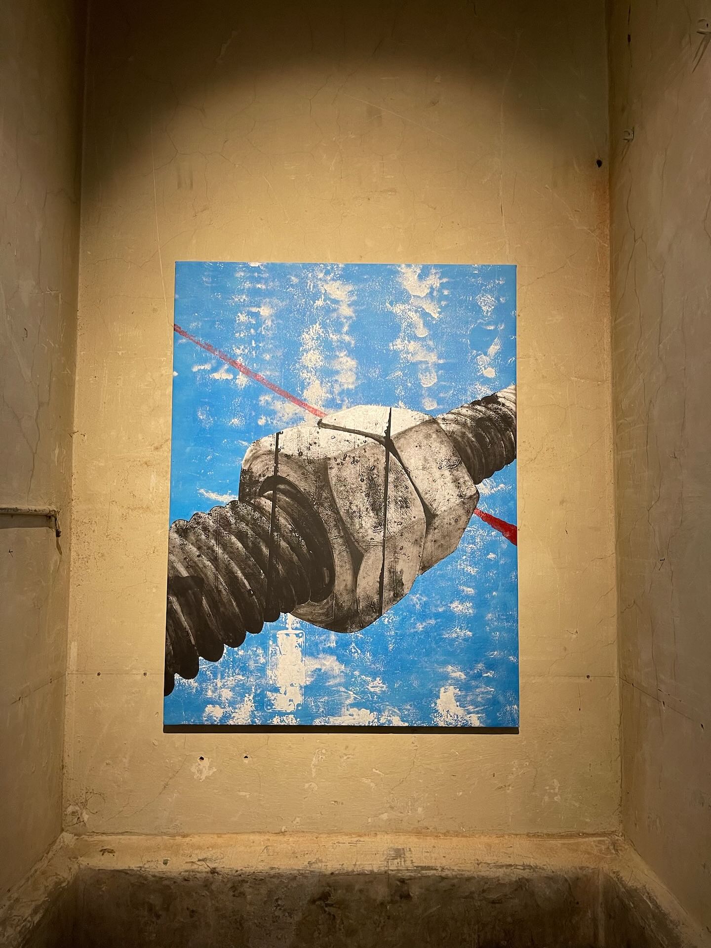 Jacob Traxlmayr - Kontra | 105 x 140 cm | Acryl, Lack auf Leinwand