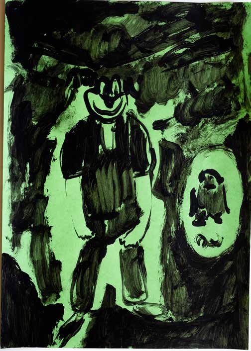 BUS126 - Instructions for Visiting Earth | 32 × 45 cm | ink on paper | 2026 BUS126 - Instructions for Visiting Earth | 32 × 45 cm | ink on paper | 2026
